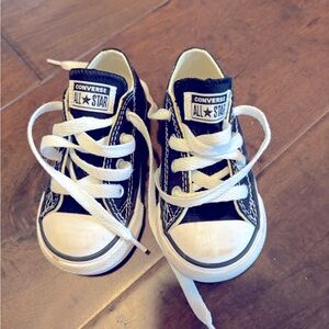 Converse Chuck Taylor All Star Lo Sneaker - Toddler - Black